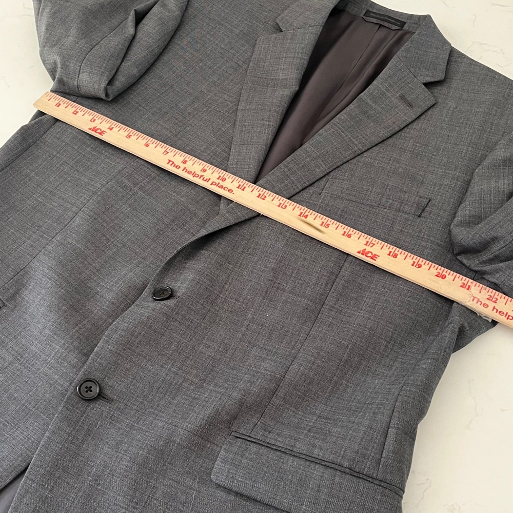 Lauren Ralph Lauren Blazer Mens 44L Gray - Picture 4 of 11